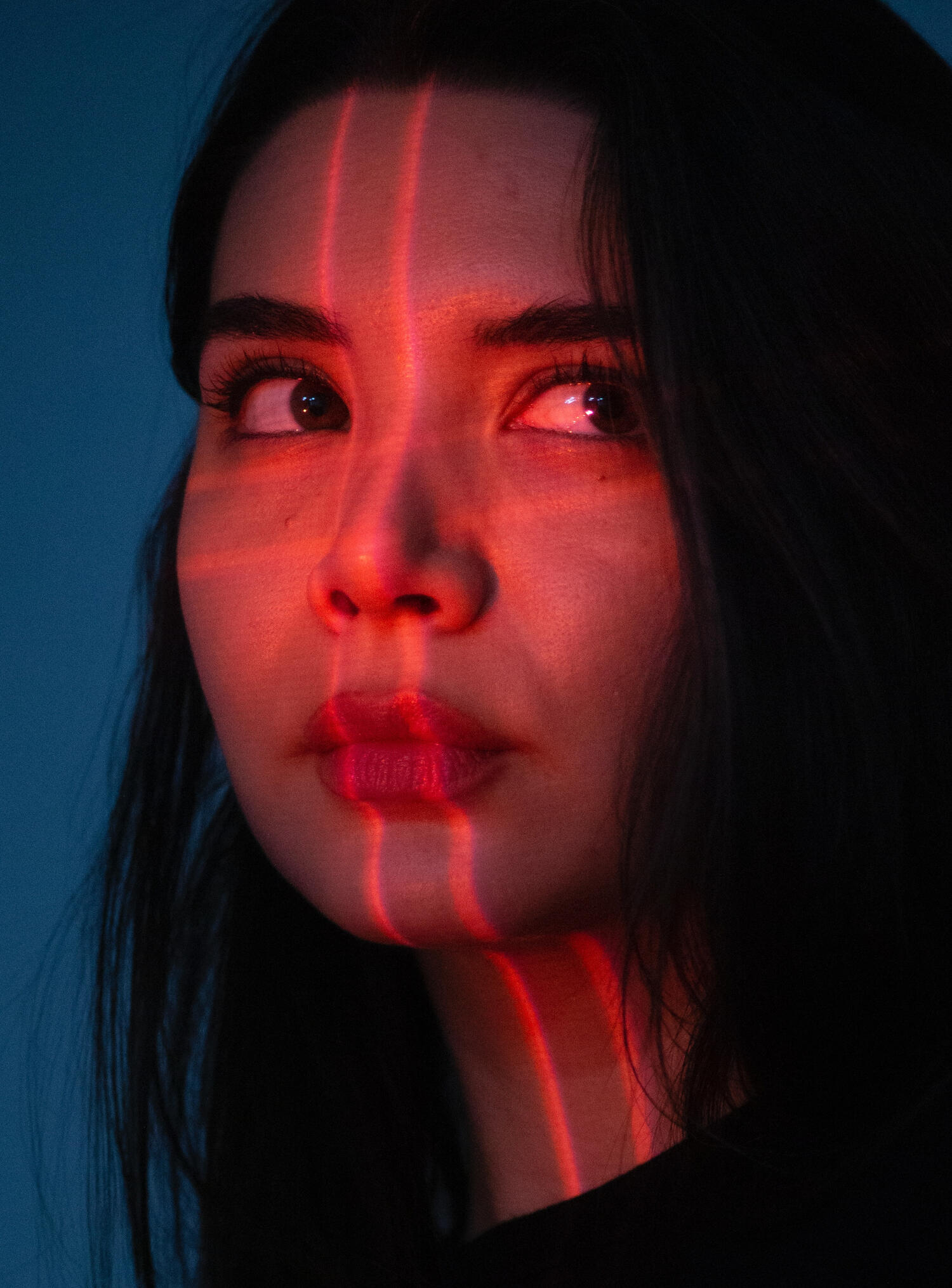 Female shape in green silk dress and gold bracelet, from Saudi Arabia Luxury Marketing and Media Agency